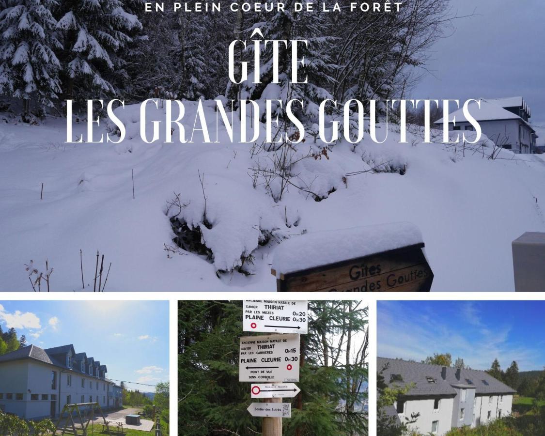 Gites Les Grandes Gouttes Le Syndicat Exteriör bild